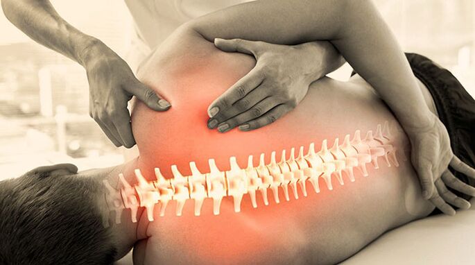 Massagem por confusão de tecido muscular para dor nas costas