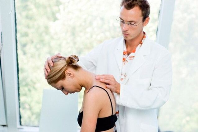 consulta médica para osteocondrose cervical